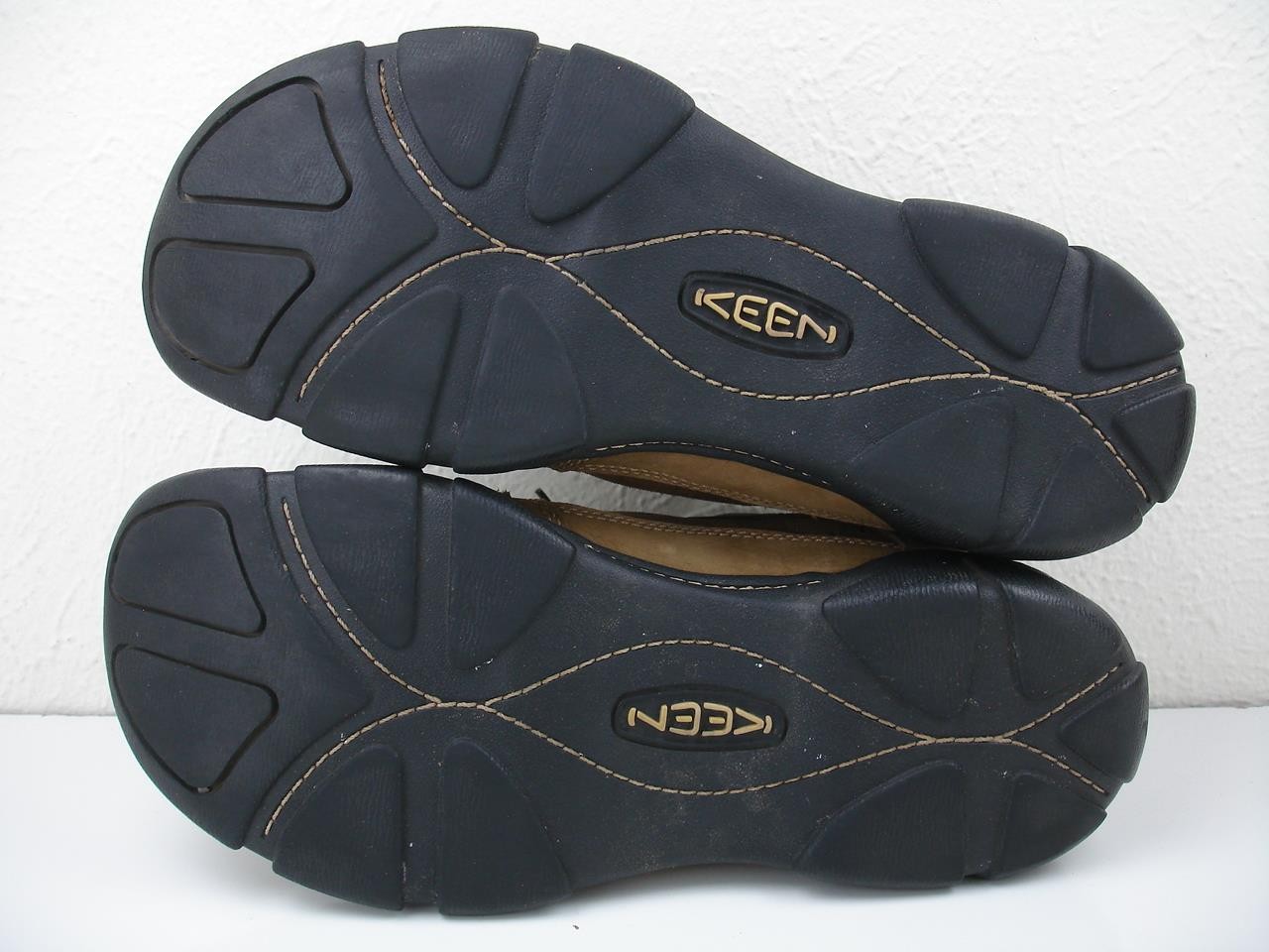 Scarpe uomo 11 M Keen Lisbon bisonte pelle marrone stringate escursionismo passeggio casual