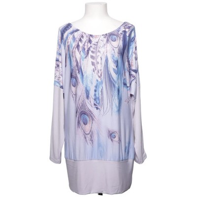Bodyflirt Boutique, Tunika, Größe: 40/42, Blau/Grau/Weiß #DGZ