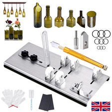Glass Bottle Cutter Kit Adjustable Sizes 5 Wheels Round Glassbottle Cutting Tool