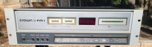 Crown FM1 Digital Tuner  Very Nice Condition!!