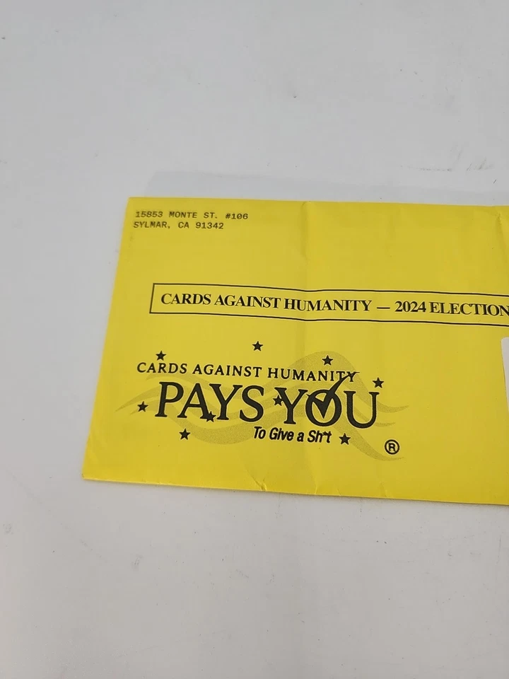 Cards Against Humanity - 2024 Election Pack - Extremely Official - RARE UNOPENED - Image 2 of 4