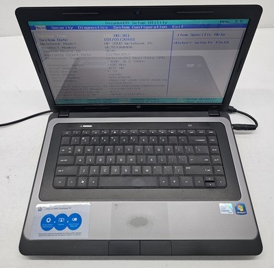 HP 2000-299WM 15.6'' Laptop Intel Celeron Dual Core T3500 3GB Ram NO HD/OS (FL)