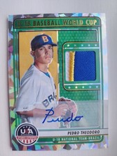 2023 Panini Stars & Stripes - Pedro Theodoro - Team Brazil Auto Relic 18/23