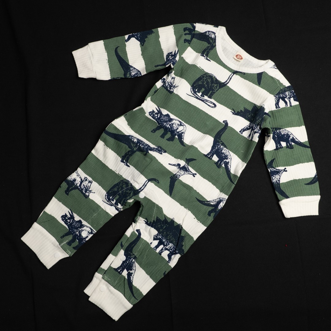 Baby 3 Item Dungarees, Romper and Sleep Romper Bundle 80cm New In Packaging image 4
