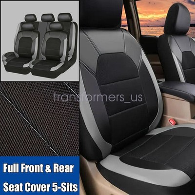 Full Surround Crew Cab For Chevy Silverado GMC Sierra 2007-2023 5 Seat Cover