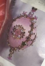 Vintage Merri Mac Pink Elegance Beaded Ornament Kit