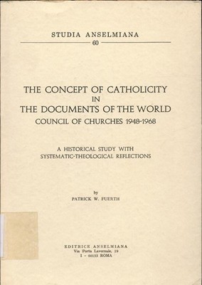 The Concept of Catholicity in the Documents of the World Council of Churches 194