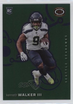 2022 Panini Chronicles Dynagon Rookies Green 33/49 Kenneth Walker III RC 13hf