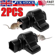 2Pcs Rat Traps That Kill Instantly Rat Catcher for Outdoors Indoors Rodent Trap