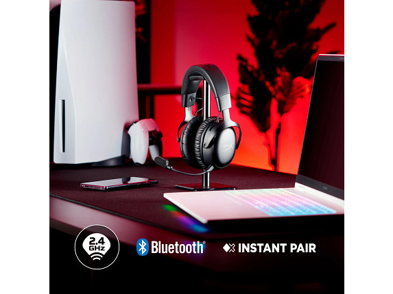 Гарнитура HyperX Cloud III S Wireless Black-Red Gaming Headset (Instant Pair) — фото 3