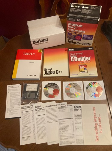 Borland Turbo C++ Suite (CD-ROM, 3.5