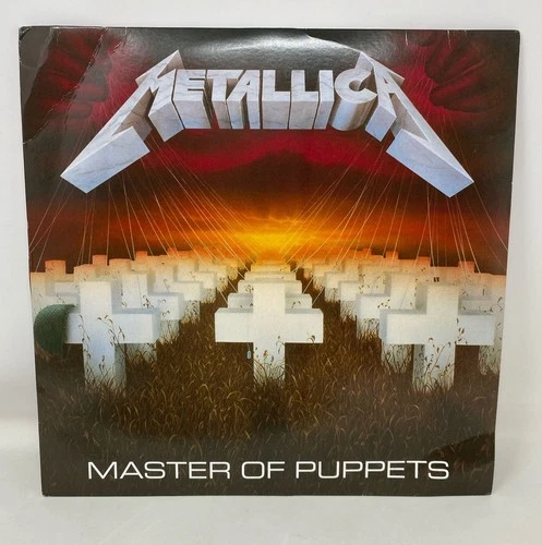 Metallica Master Of Puppets Remastered 180g Black 12-Inch Vinyl LP — Blackened