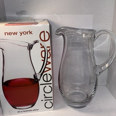 Circleware New York 84 Oz. Handmade Pitcher