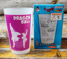 Ginyu x Goku - Taza de plástico - Vaso Dragonball Ginyu Force, Bandai Ichiban Kuji