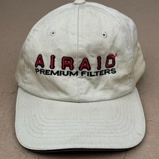 Vintage Airaid Premium Filters Hat Cap Strapback Tan Beige Headmaster Cotton 90s