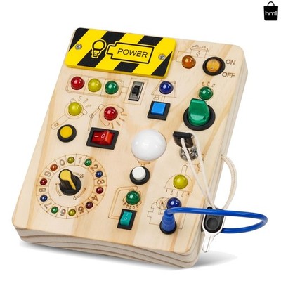 Busy Board - Montessori Toys for 1-3  Old Boys & Girls | Sensory Toys fo...