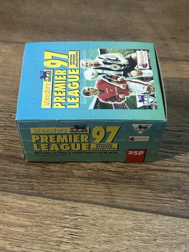 Merlin 97 Premier League Sticker Box Sealed 50 Packs Mint - Picture 4 of 4
