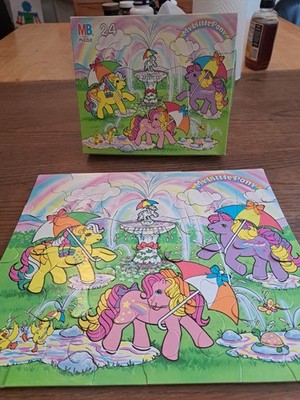 Vintage 1990 My Little Pony Puzzle 24 Pcs Hasbro Collectible MLP COMPLETE