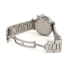 Authentic Cartier Pasha C Chronograph W31048M7 Stainless Steel Mechanical Au... 7