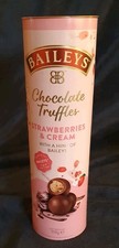 Image of Baileys Chocolate Truffles - Strawberries & Cream - Tube 318g  - Valentines Day