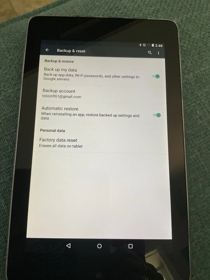 Asus Google Nexus 7 Tablet ~  1st Gen 32GB ME370TG 4G WiFi Good - Image 3 of 4