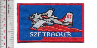 France Air Attack Securite Civile Fire Crew S2-F Tracker Patch  NO TARIFF