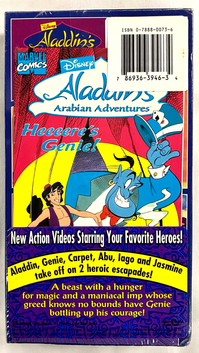 Disney Aladdin's Arabian Adventures: Magic Makers (VHS, 1995
