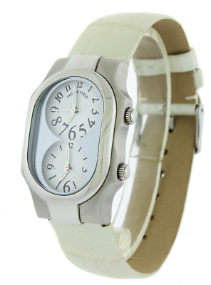DISPLAY MODEL PHILIP STEIN SIGNATURE LADIE'S DUAL TIME QUARTZ WATCH