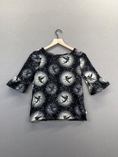 Gap Kids Black T-Shirt Tinkerbell Long Sleeve Round Neck Size XXL