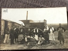 rare cpa photo cantiniere du 146 RI mme BARBIER en 1908