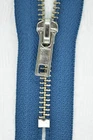 Blue Jeans Metal Zipper Silver Chain 5 mm 16 - 500 cm Not divisible