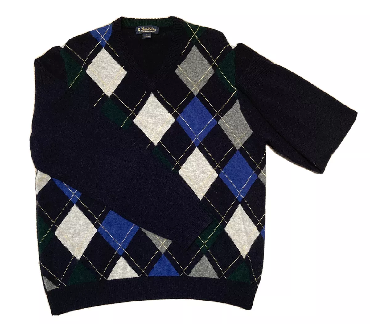 Brooks brothers deals argyle sweater