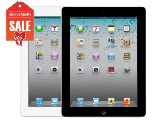 Apple iPad 2nd gen 16GB Wifi Tablet (Black or White) - GOOD Condition (R-D)