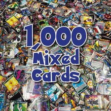Huge Digimon bulk lot 1,000 Mixed Cards bundle rates foils starter deck builder