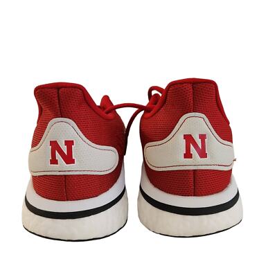  adidas Nebrasca Cornhuskers Supernova Shoes Men's, Red, Size 9.5