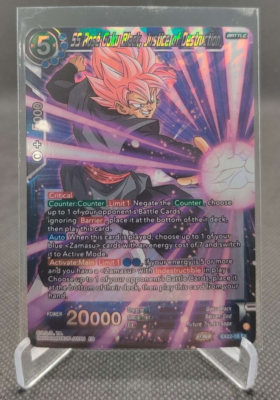 Dragon Ball Super CCG SS Rose Goku Black Justice of Destruction