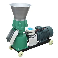 Chicken Feed Pellet Mill Machine 12MM Chromium-manganese-titanium Material 220V