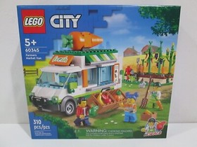 Lego City 2 set lot 60347 Grocery Store & 60345 Farmers Market Van *BRAND NEW!!*