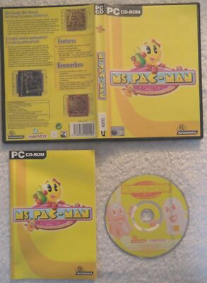 22246 - Ms. Pac-Man Quest For The Golden Maze - PC (2001) Windows 98 