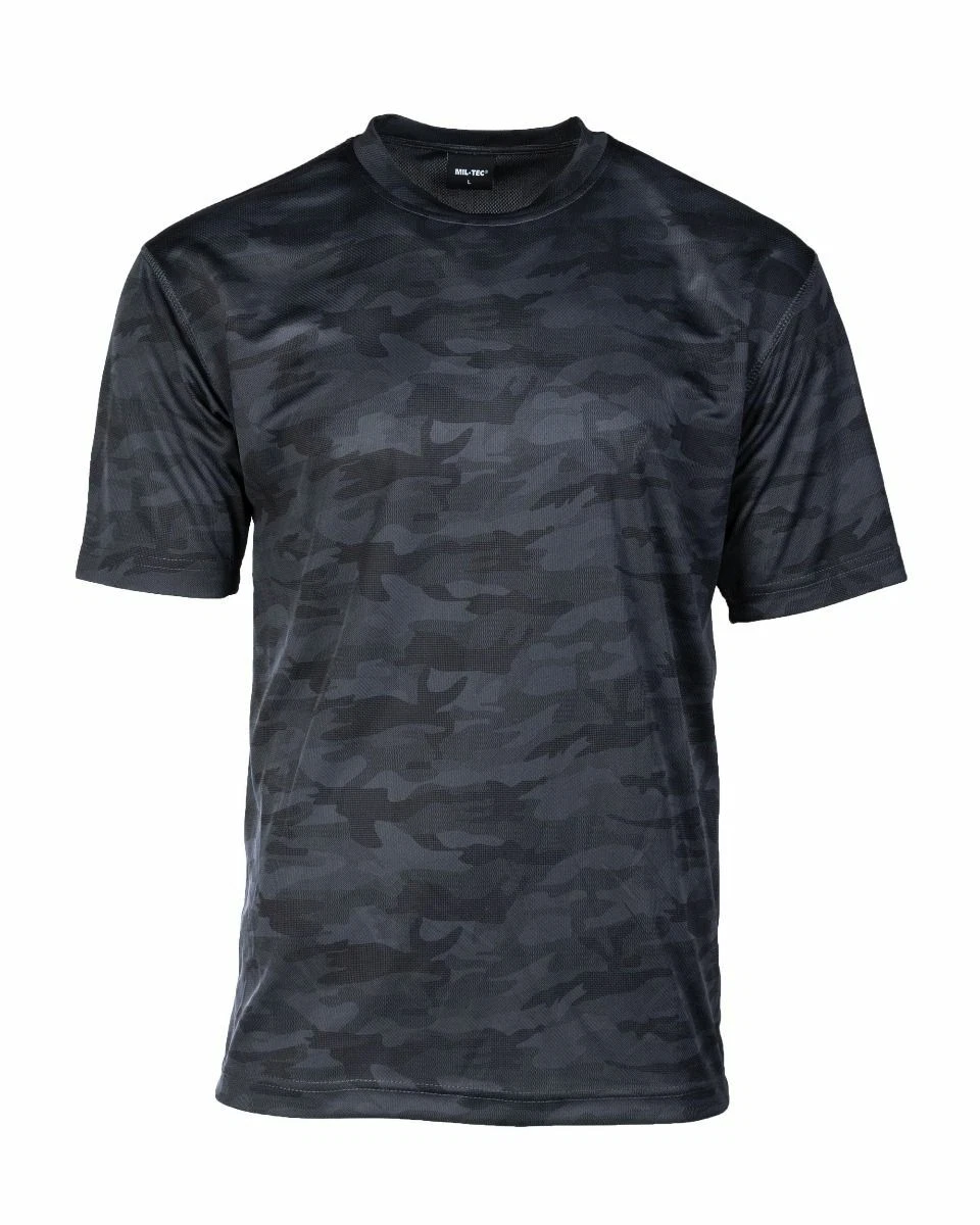 Dark Camouflage Lightweight Mesh T-Shirt - Breathable Camo Top - All Sizes
Opens in a new window or