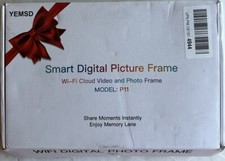 YEMSD P11 Black Wi-Fi Cloud And Video Smart Digital Picture Frame 10.1 Inch
