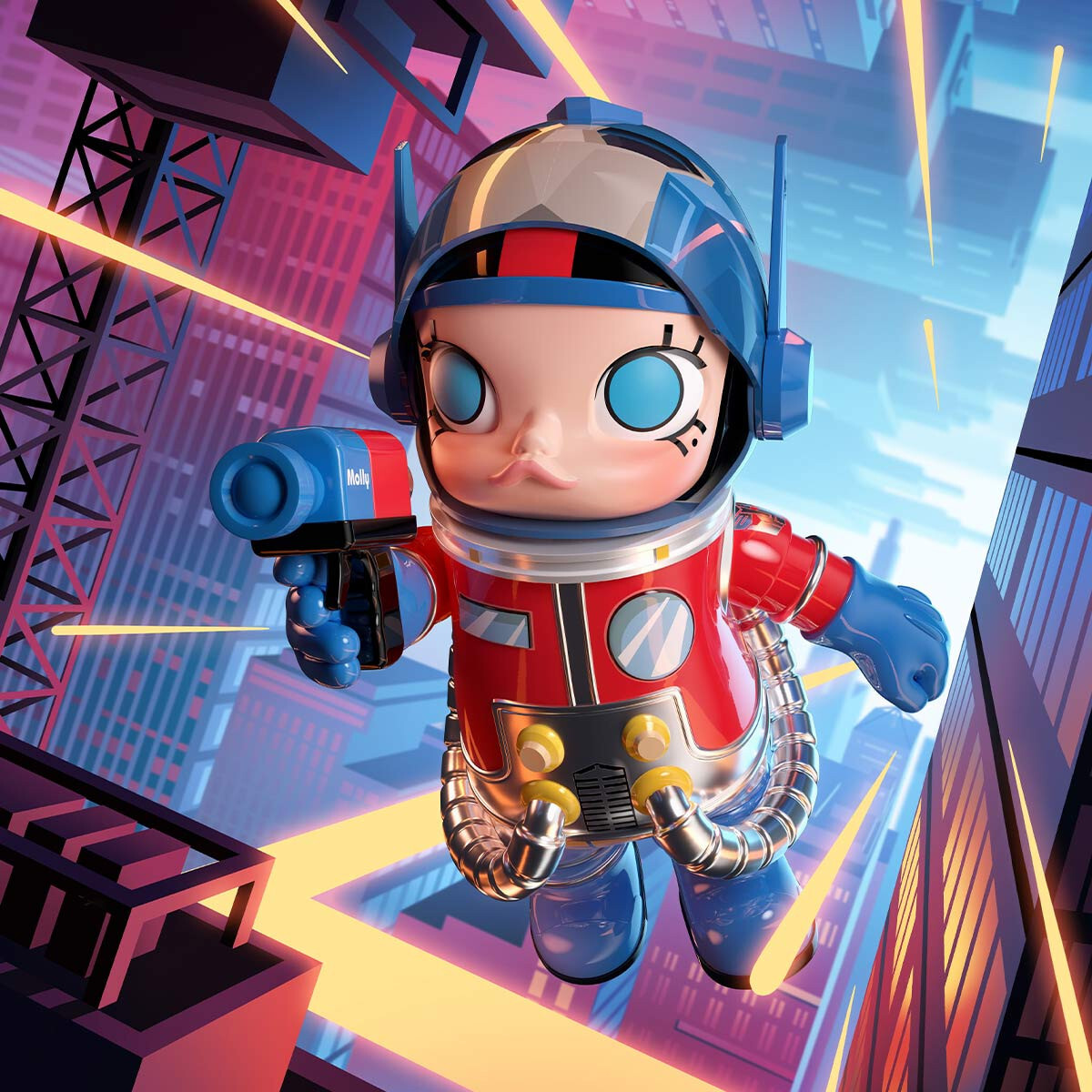 その他 MEGA SPACE MOLLY 400% Optimus Prime MEGA SPACE MOLLY 400% Optimus Prime - POP MART (United States)