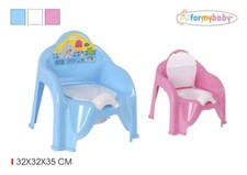 Baby Toddler potty chair white blue pink FORMYBABY