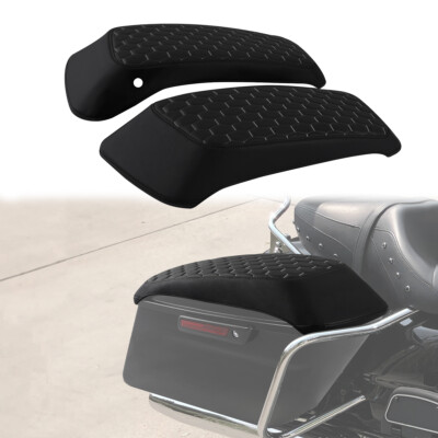 Hard Saddlebag Lids Cover Fit For Harley Touring Street Electra Glide 2014-2024