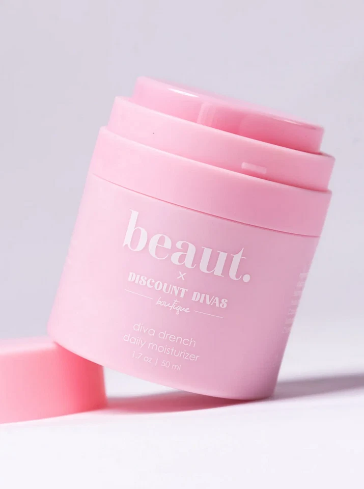 Новый! 1шт Beaut Diva Drench ежедневный увлажняющий крем 1,7 унц/50 мл - быстрая доставка - Изображение 2 из 4