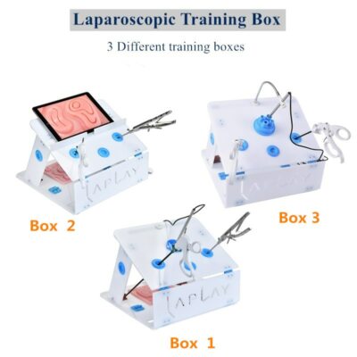 Laparoscopic Simulator Training Box for Laparoscopic Surgical Instruments 