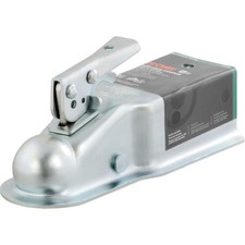 Trailer Coupler Stainless Steel 3-inch Channel 2-in Hitch Ball 5000 Lbs