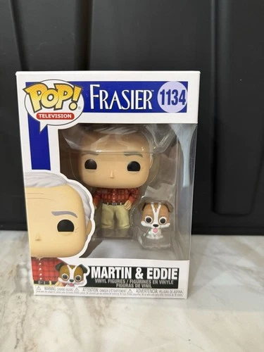 Funko Pop! Vinyl Frasier Martin & Eddie Figure Television Franchise #1134