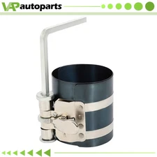 3" Car Engine Piston Ring Compressor Tool  Piston Ring Pliers with Safety Screw