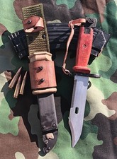 Romanian Type II Bayonet w/ Complete Sheath - Unissued Soviet Cold War #2